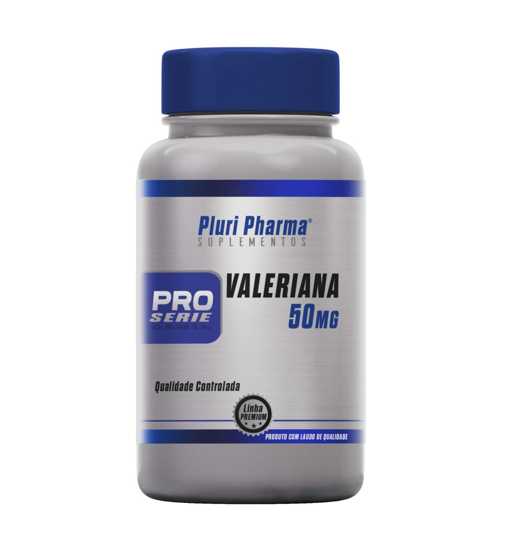 Valeriana 50mg - Pluri Pharma