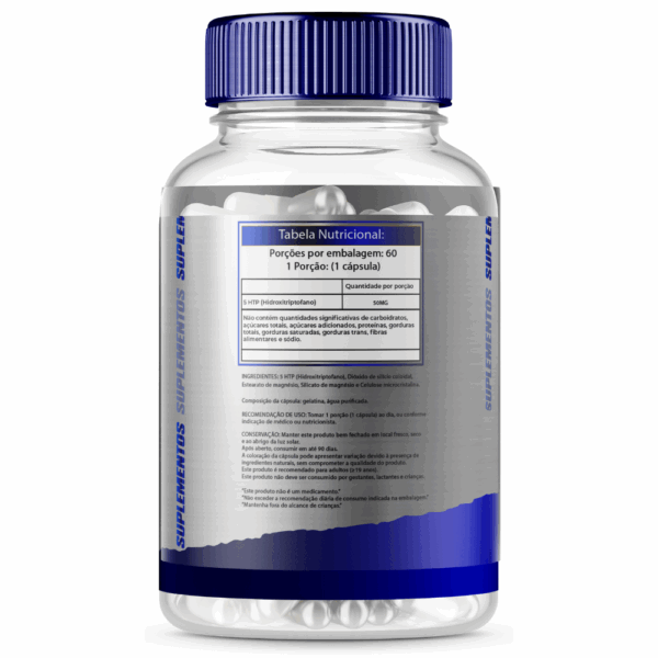 5-HTP (Hidroxitriptofano) 50mg C/120 Cápsulas - Imagem 2
