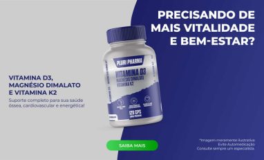 Vitamina D3 K2 Magnesio Dimalato - Pluri Pharma